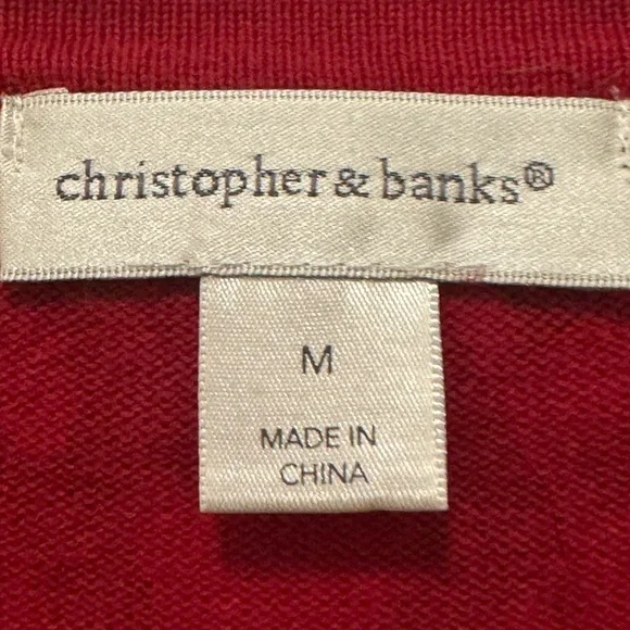 100% Cotton Cardigan Perfect for the Holidays - Picture 4 of 5